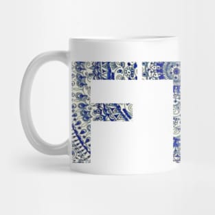 Blue Mandala FTK Mug